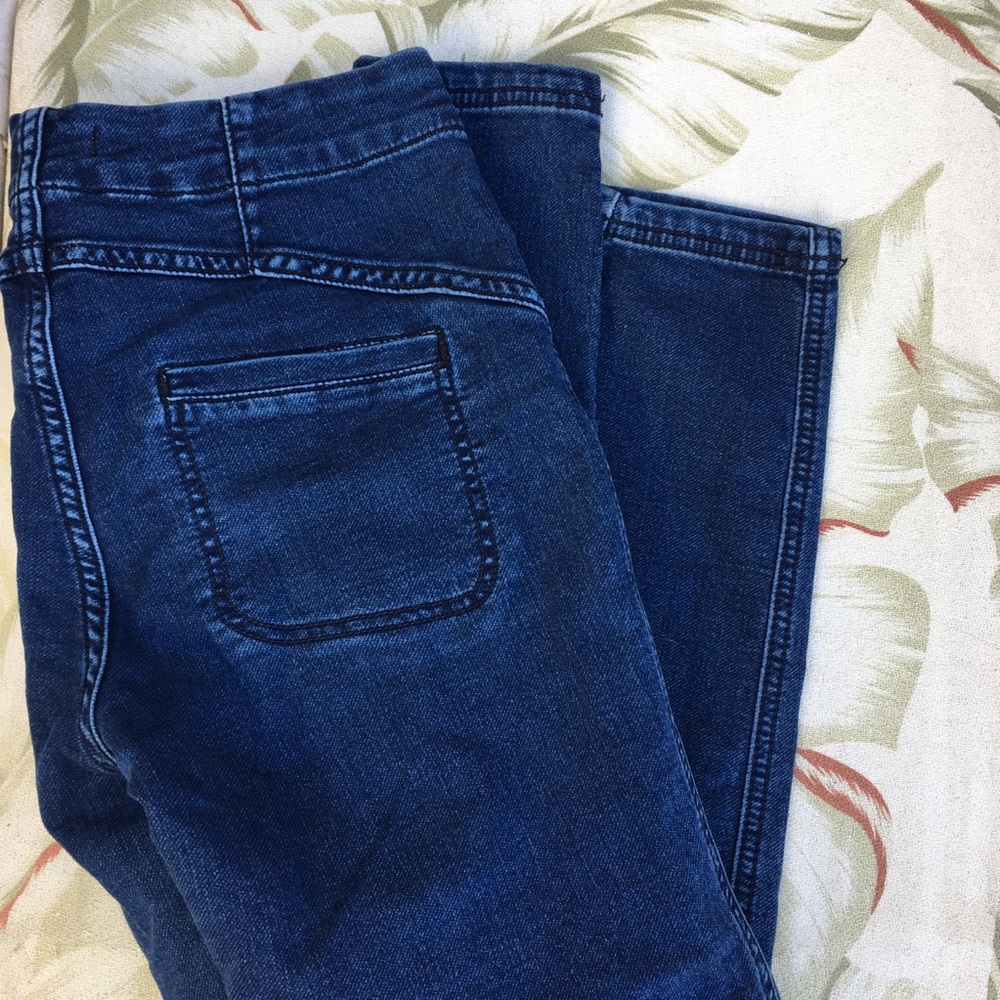 free people trouser style skinny jeans sz 29